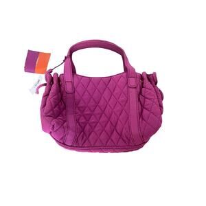 Vera Bradley Quilted Fuchsia Mini Bag
